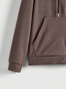 ROMWE Grunge Punk Của phụ nữ Sọ In Hoodie - Màu xám đen - Xem 3