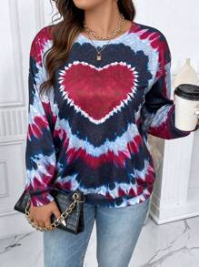 SHEIN LUNE Áo nỉ Plus Size - Nhiều màu - Xem 5