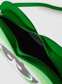 The Powerpuff Girls | ROMWE 卡通圖形心形設計新奇包包