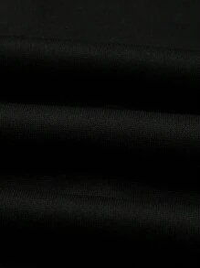 Street Sport Nam Dây kéo Dây rút áo có mũ Áo khoác Thể thao - màu đen - Xem 7