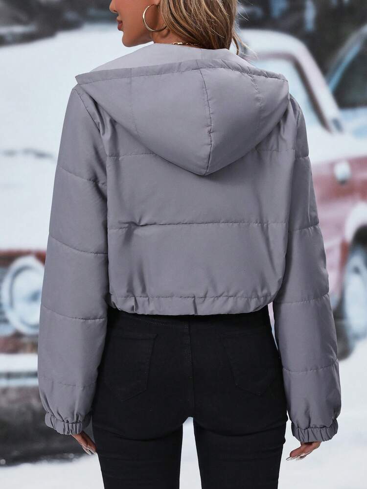 Women's Short Padded Padded Coat For Winter Clothes Fall Cloth For Women