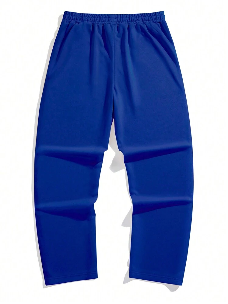 Manfinity Men's Loose Spider Web Pattern Sweatpants | SHEIN