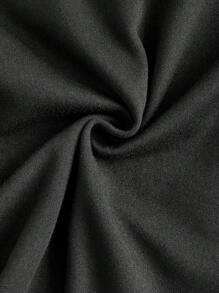 ROMWE Fairycore Round Neck Star Pattern Bell Sleeve T-shirt