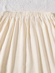 少女休閒優雅時尚三件式含裙子校園百搭多色 - 彩色 - 查看 4