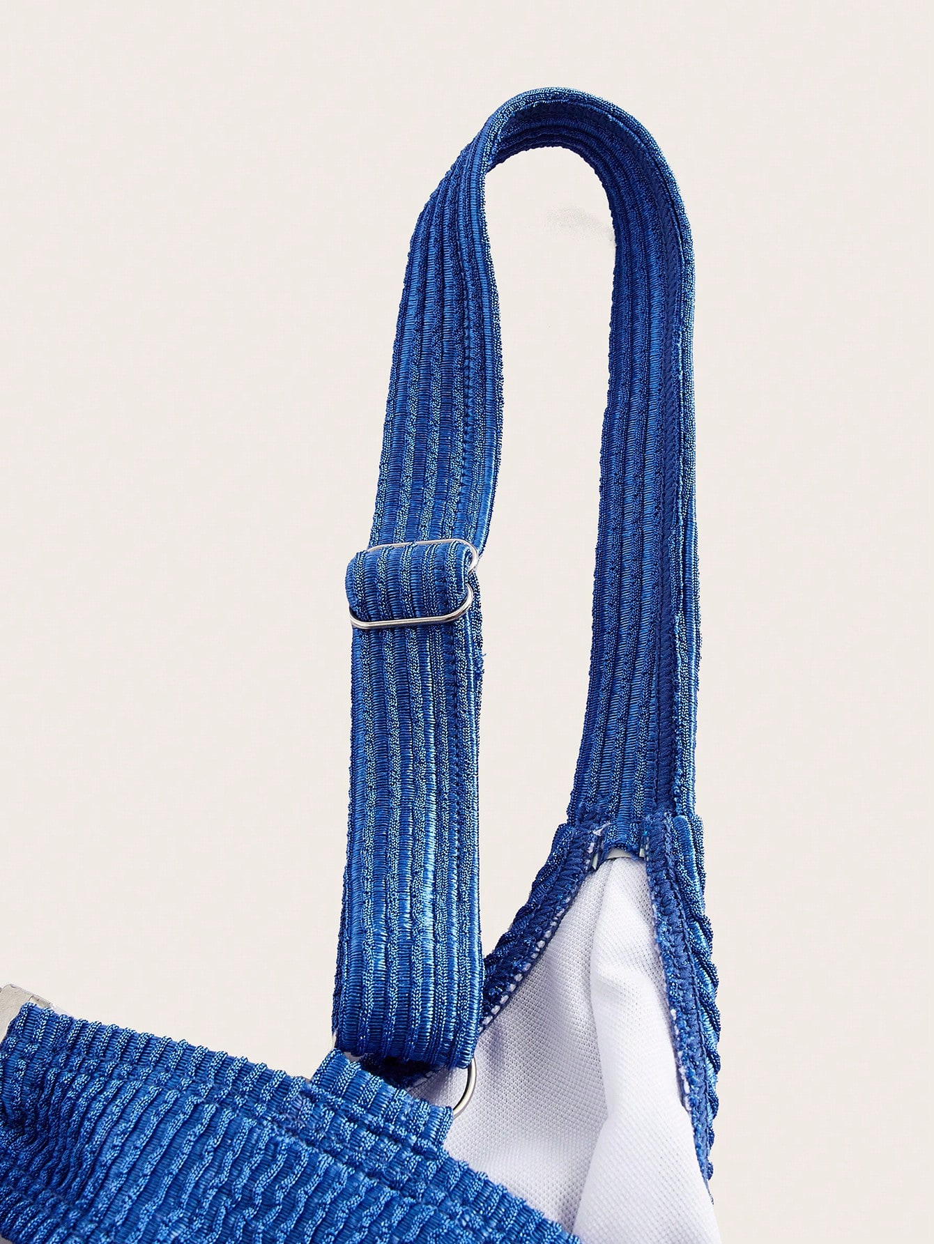 SHEIN DD+ Women's Hollow Out Back Onepiece Swimsuit With Adjustable