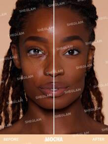 SHEGLAM Skin-Focus 高遮瑕粉底液-摩卡 36 種色調控油無毛孔完美全遮瑕輕盈粉餅柔和啞光更順滑定妝粉面部彩妝促銷粉底液 品牌 美容 化妝 化妝品 適合女性與女孩 完美搭配夏季春季 Y2K 時尚 流行 生日 母親節禮物 假期 派對準備就緒 最佳顏色 - Mocha - 查看 2