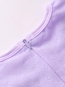 Girls Ballet Leotards Long Sleeve Dance Camisole Dress Skirted Ballerina  Outfits Dance Practice Clothes - Purple - View 5