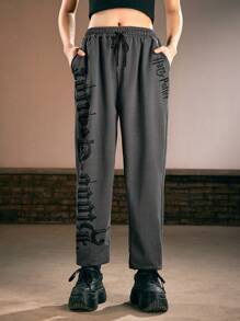 Harry Potter | ROMWE | Romwe - 深灰色 - 查看 5