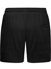 男式纯色休闲健身短裤