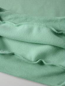 Aesthetic Post--Men's Color Block Fleece Sweatshirt - Multicolor - View 4