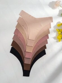 7pcs/set Triangle Panties - Multicolor - View 1