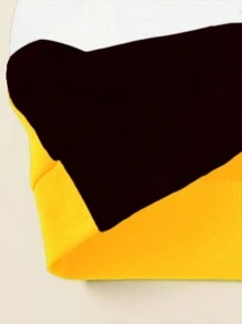 Baby Boy Dinosaur Print Colorblock Sweatshirt & Sweatpants - Yellow - View 3