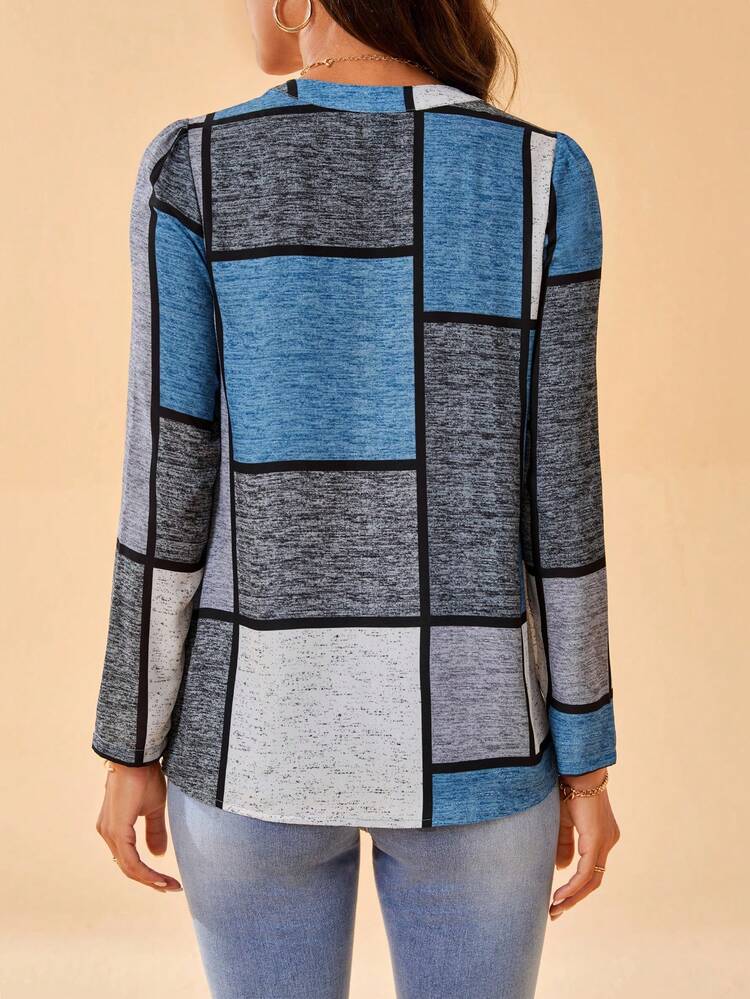 Women's Contrast Color Shirt