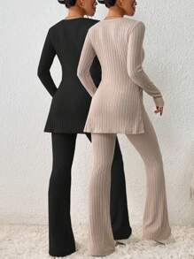 SHEIN Frenchy 女士兩件套 - 彩色 - 查看 2