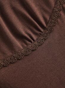 ROMWE Fairycore 女士前拉繩背心，適用於夏季