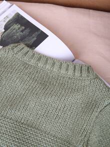 Toddler Girls' Casual Button-front Cardigan - Green - View 7