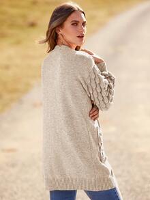 BTFBM 女士羊毛衫 - 米色 - 查看 2