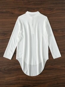 Swim Chiccia 女式長袖帶領毛衫外套