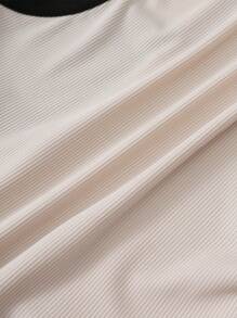 SHEIN Unity Camiseta Sin Mangas Con Escote Asimétrico Para Mujer, Top Para Salir - Multicolor - Ver 4