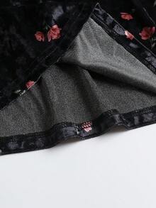 Falda Con Volantes Y Estampado Floral - Multicolor - Ver 6