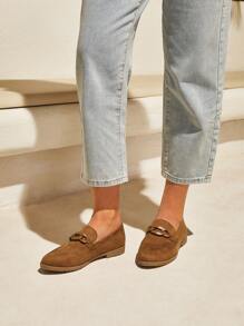 Styleloop Women's Flat Shoes - Brown - View 3