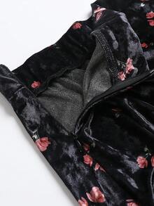 Falda Con Volantes Y Estampado Floral - Multicolor - Ver 5