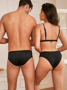 Men's Solid Color Triangle Underwear (3 Pieces Per Pack) - Multicolor - View 2