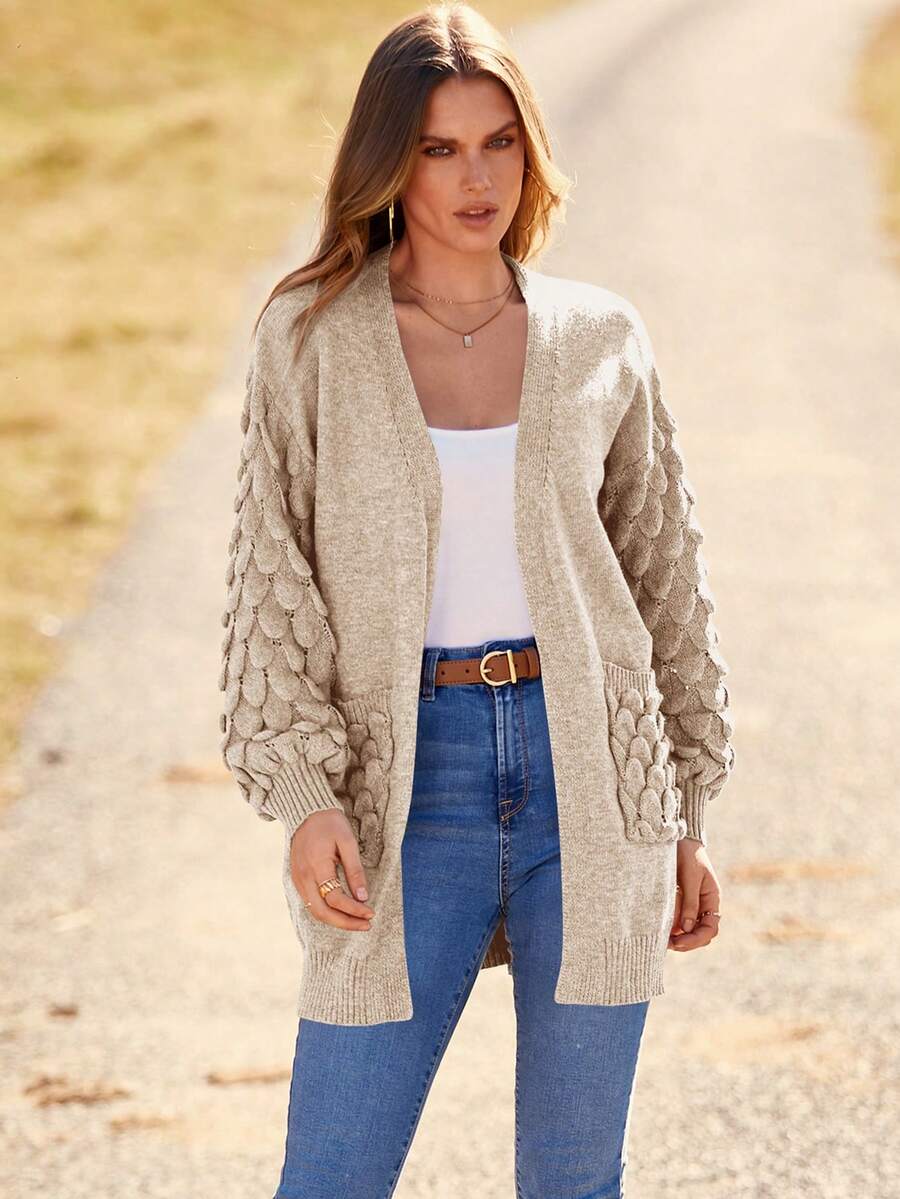 BTFBM 女士羊毛衫 - 米色 - 查看 1