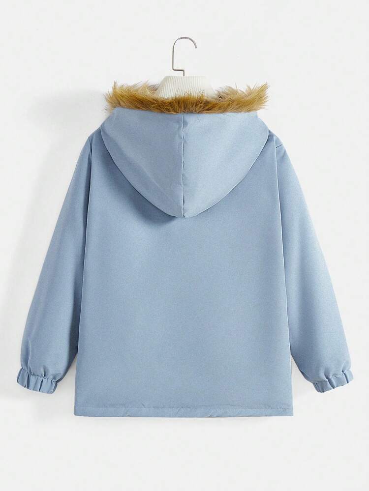 Tween Boys' Thermal Lined Hooded Jacket