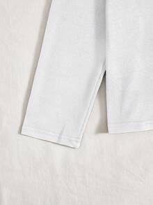 Conjunto de pijama con estampado de aguacate para niñas preadolescentes - Blanco - Ver 4