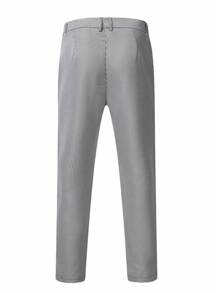 Manfinity Mode 西裝褲 - 黑與白 - 查看 2