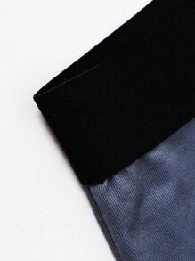 Funny Cute Mens Grey Elephant Animal Print Knitted Fabric Medium Stretch Boxer Trunks - Grey - View 3