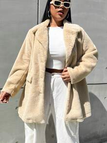 Flirla 外套 - 卡其色 - 查看 7