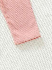 Overol Rosa Para Bebé Niña - Rosa - Ver 4