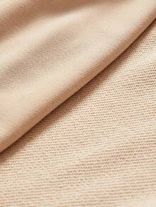 SHEIN Qutie Sudadera Con Capucha Para Mujeres Holgada - Albaricoque - Ver 4