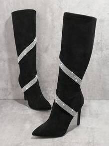 SHUZIA Ladies' Fashionable Boots Mother's Day Present - Black - View 2