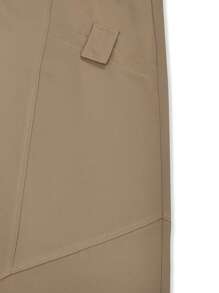 Manfinity Hypemode Nam Eo dây rút Dài Quần - Màu Khaki - Xem 5