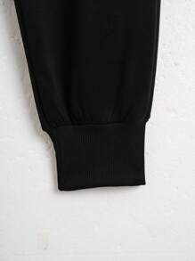 Men's Printed Two-piece Set - Light Grey - View 3