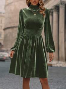 SHEIN Clasi 連身裙 - 軍綠色 - 查看 1