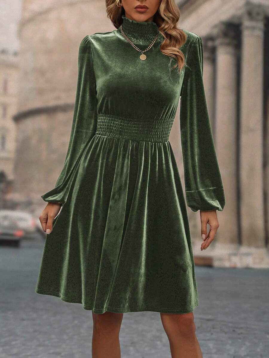 SHEIN Clasi 連身裙 - 軍綠色 - 查看 1