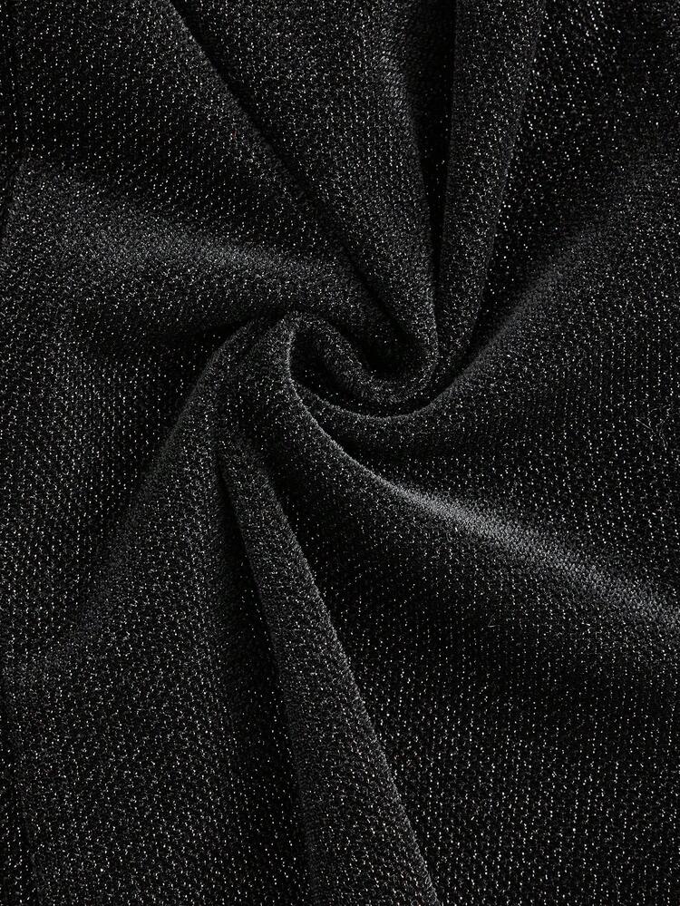 Ladies' Swiss Dot Lace Trimmed Shirt