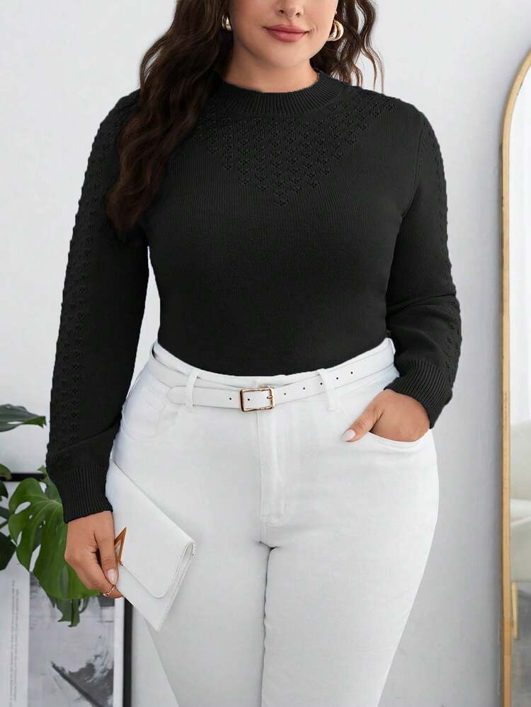 Plus Size Bodycon Sweater