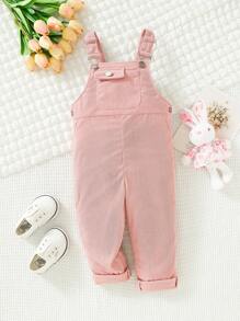 Overol Rosa Para Bebé Niña - Rosa - Ver 1