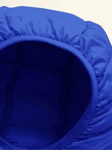 Tween Boy Hooded Padded Coat (Big Kid) - Royal Blue - View 6
