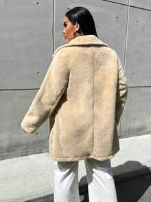 Flirla 外套 - 卡其色 - 查看 2