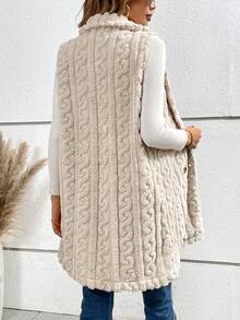 SHEIN Frenchy 女士常規外套 - 杏色 - 查看 2