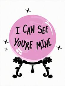 Dilianny Espinoza Women's Short Crop Top Sweatshirt With Slogan Print - White - View 2