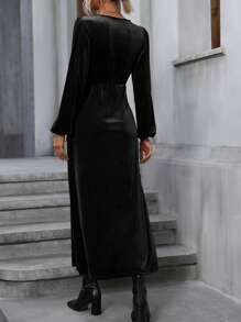 SHEIN Clasi 連身裙 - 黑色 - 查看 2