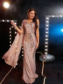 Missord Của phụ nữ Tối Đầm Party - Hoa hồng vàng - Xem 4