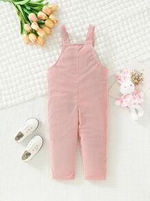 Overol Rosa Para Bebé Niña - Rosa - Ver 2